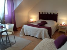 Passez une bonne nuit dans la chambre chaleureuse des chambres d'hôtes en Alsace