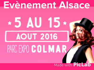 La fameuse Foire aux Vins d’Alsace à Colmar fav 2016